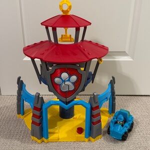 Rare Paw Patrol Dino Rescue Playset (Works)
